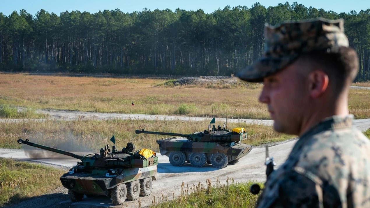 A soldier participates in a military exercise at Camp Lejeune, a military base in North Carolina, in 2017. A section of the PACT Act allows veterans, their family members, and others who spent at least 30 days at Camp Lejeune between Aug. 1, 1953, and the end of 1987 to seek damages against the government for harm caused by exposure to toxic water at the base. (Image: KFF Health News/Getty Images)