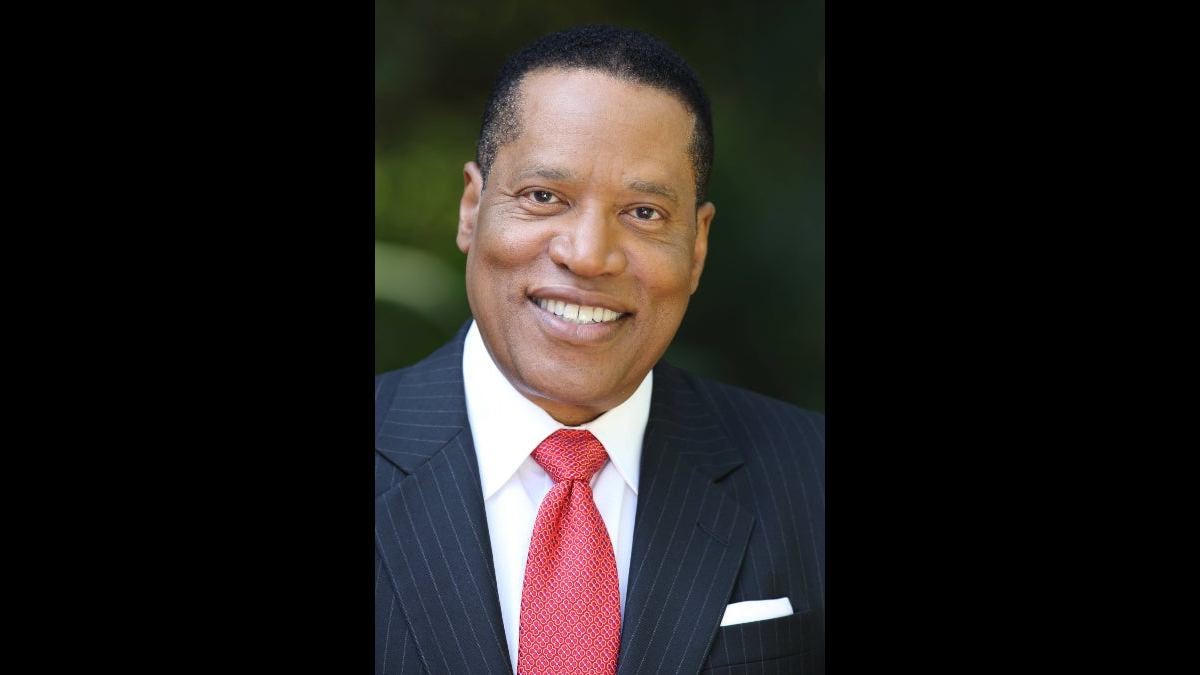 Larry Elder is one of nearly four dozen gubernatorial candidates in California. He's in the lead among Republicans.