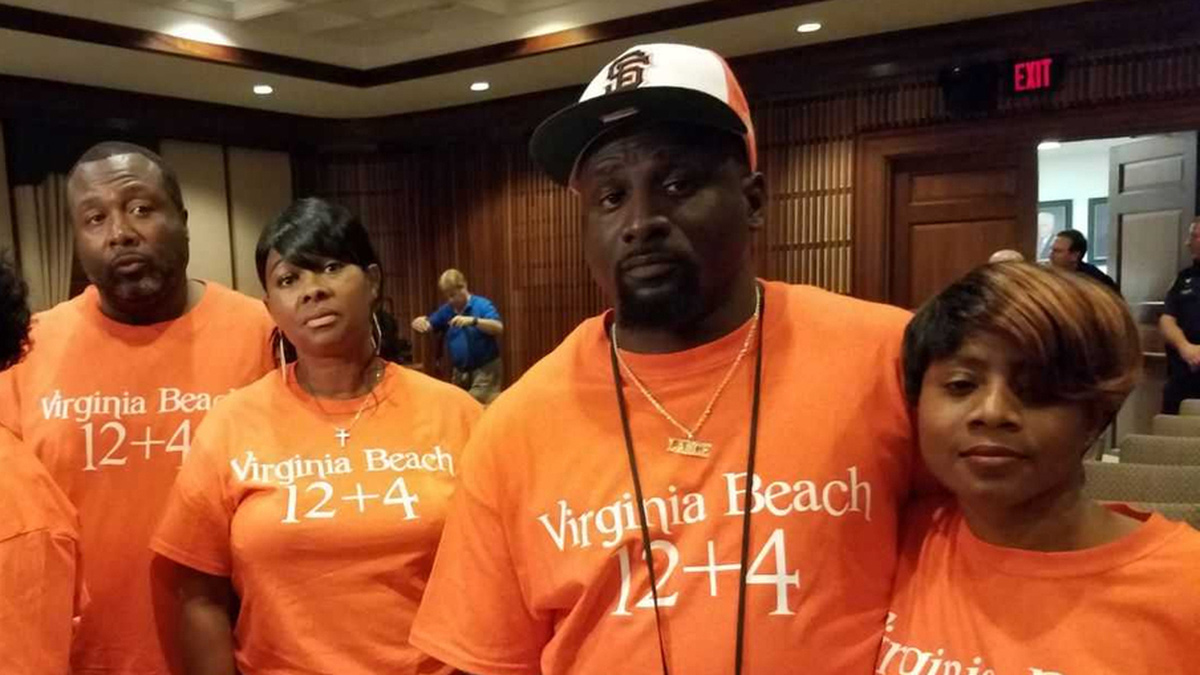 Photo by Gina Gambony/WHRO. Twelve people died and four were injured in the Virginia Beach shooting on May 31, 2019. 
