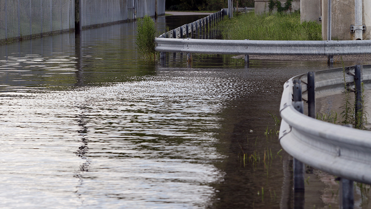 Photo by Virginia Sea Grant/Flickr. Virginia Beach is postponing a road elevations project that would help alleviate flooding. 