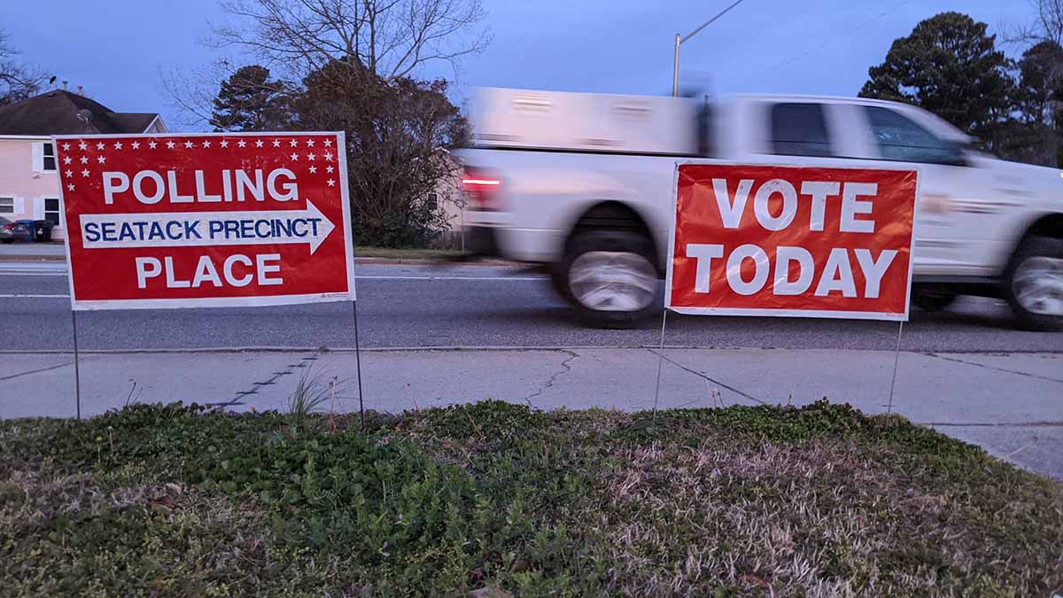 Photo by Rebecca Feldhaus Adams. Two possible recounts in Hampton Roads could endanger Virginia Republican's new majority in the House of Delegates.