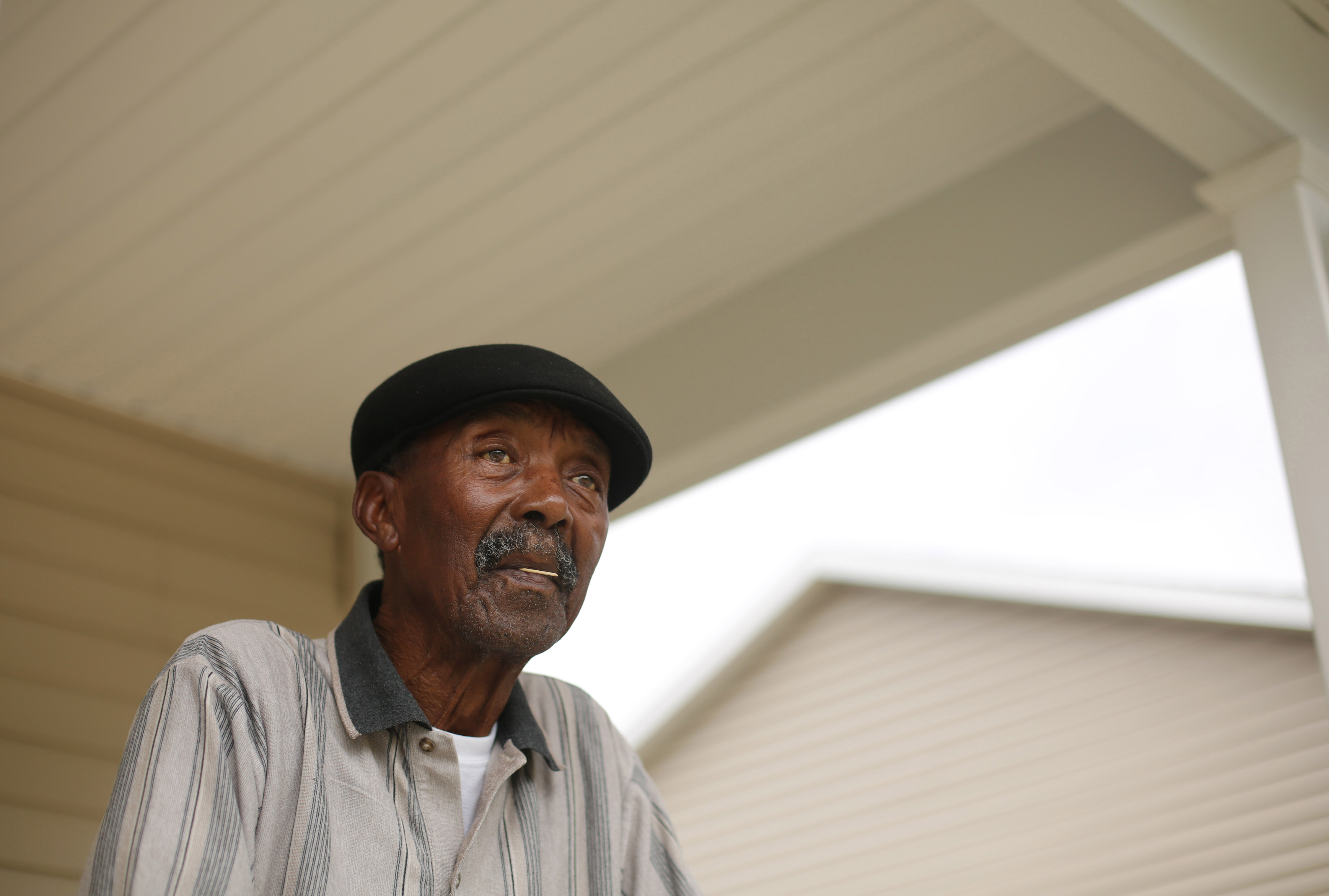 Burley Rogers, 83, was the original president of the New Road Community, located in Exmore, VA. Photographed on Sept. 13, 2022, Rogers was a leader in the Ô90s, pushing the town for indoor plumbing in the New Road homes.